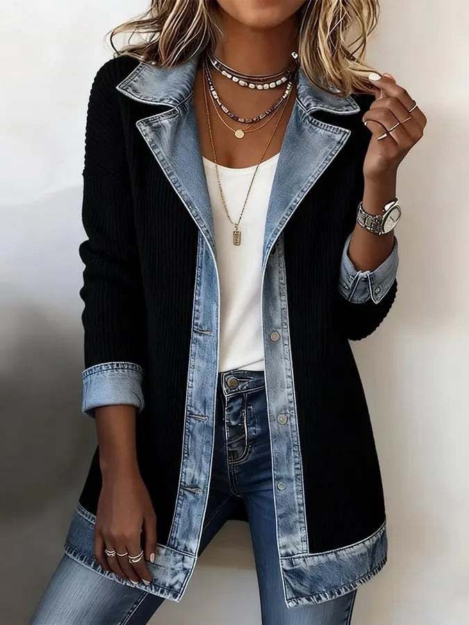 Zyrelle - Afslappet strikket cardigan med knapper