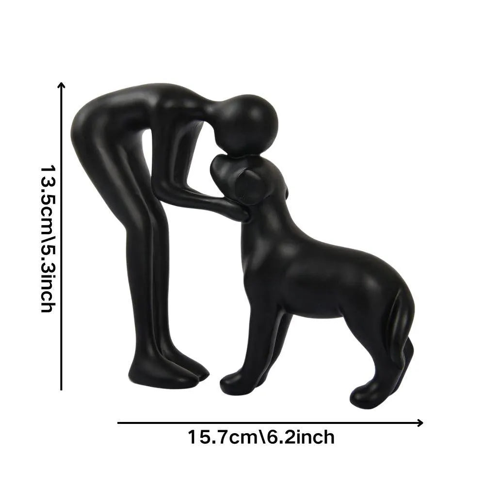 Avaloria - Hjertevarm hundeelskende figurin