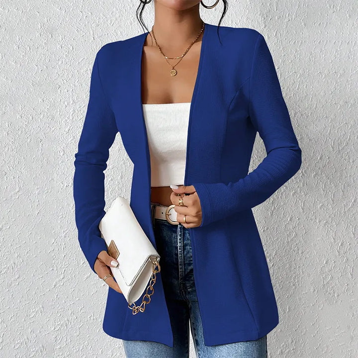 Alivienne - Figursyet blazer med én knap