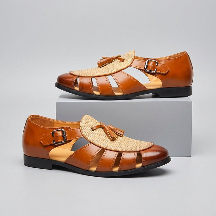 Denford - Håndlavet sandal med lukket tå