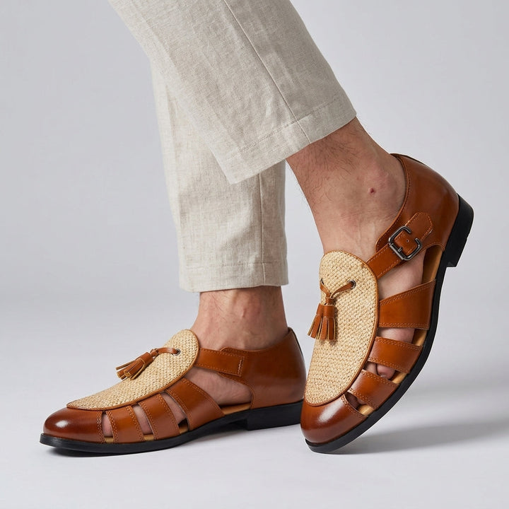 Denford - Håndlavet sandal med lukket tå