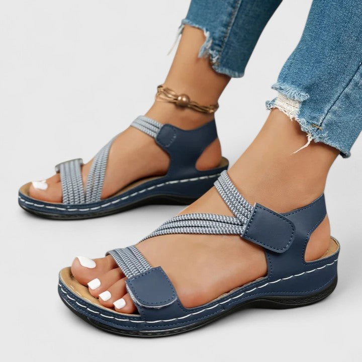 Francine - Polstrede ortopædiske sandaler