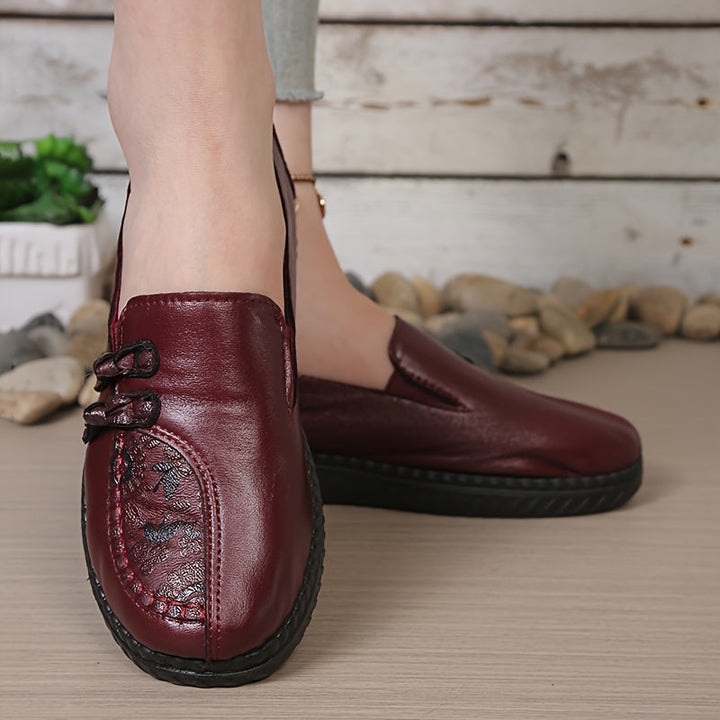 Faela - Polstrede slip-on loafers