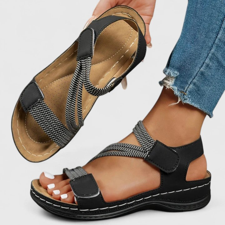 Francine - Polstrede ortopædiske sandaler