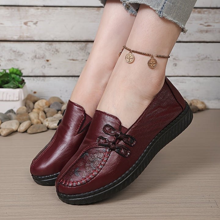 Faela - Polstrede slip-on loafers