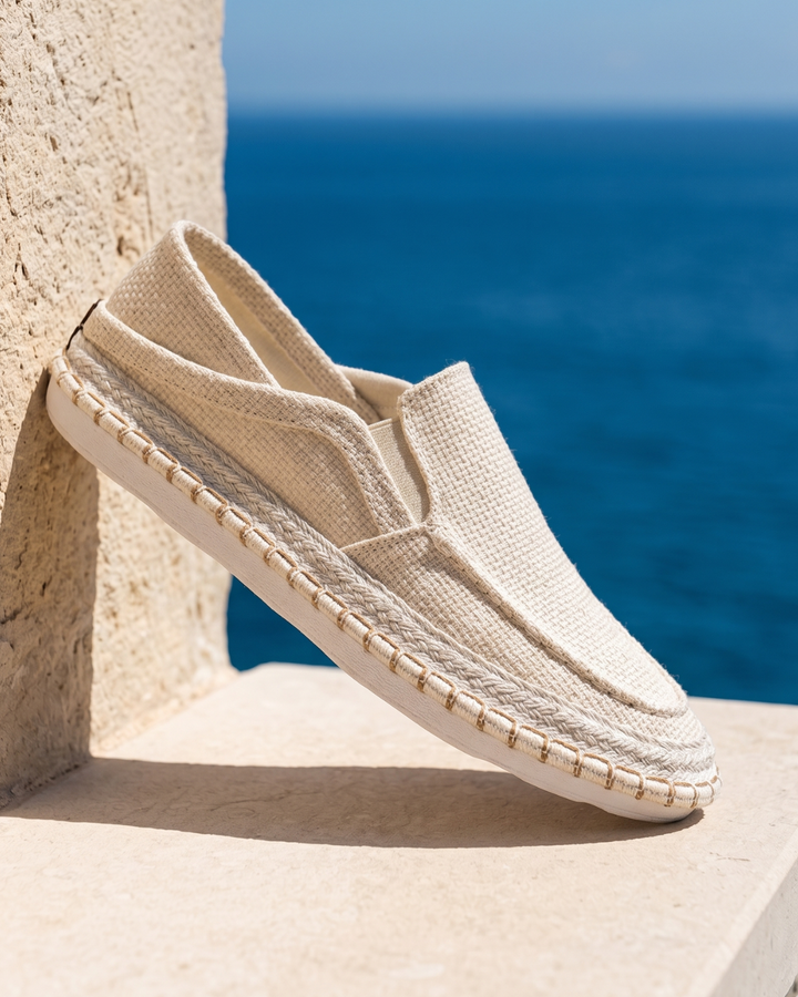 Falkner - Teksturerede slip-on espadriller
