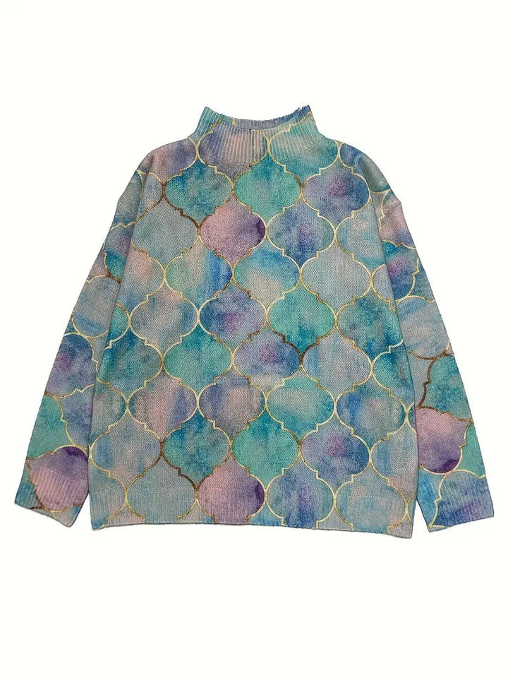 Esmée - Blød højhalset sweater