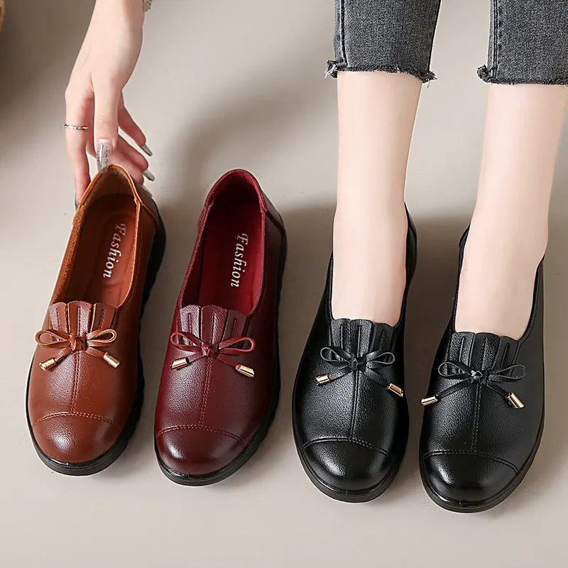 Inez - Polstrede slip-on loafers