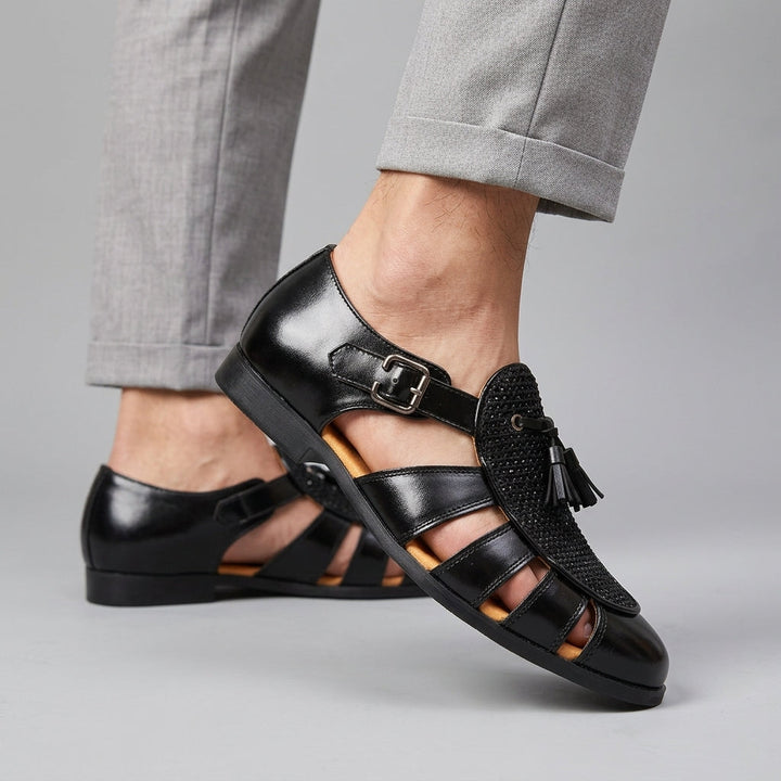 Denford - Håndlavet sandal med lukket tå