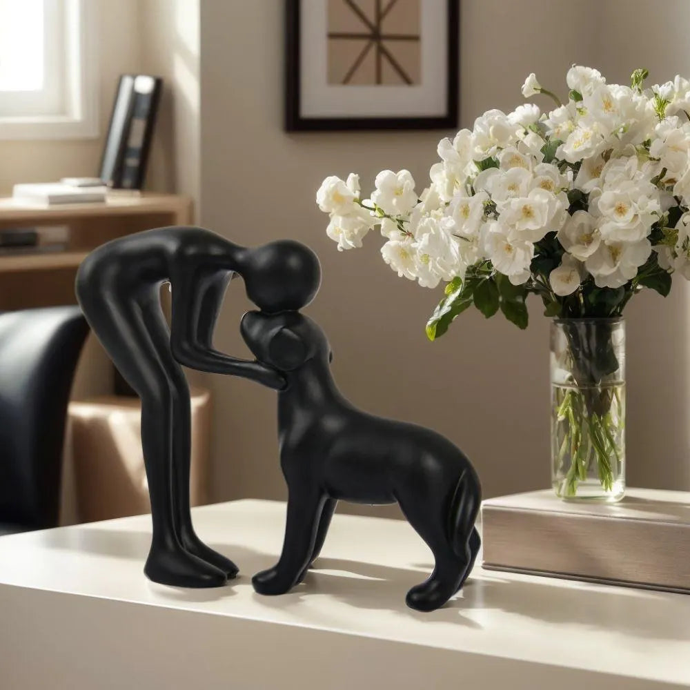 Avaloria - Hjertevarm hundeelskende figurin