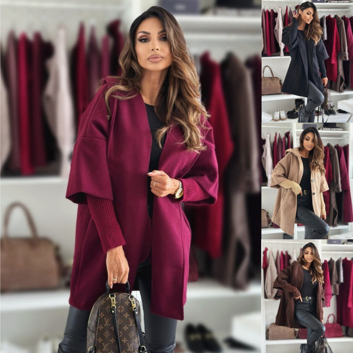 Esteliane - Afslappet cape-ærmet cardigan