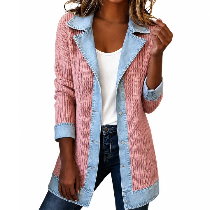 Zyrelle - Afslappet strikket cardigan med knapper