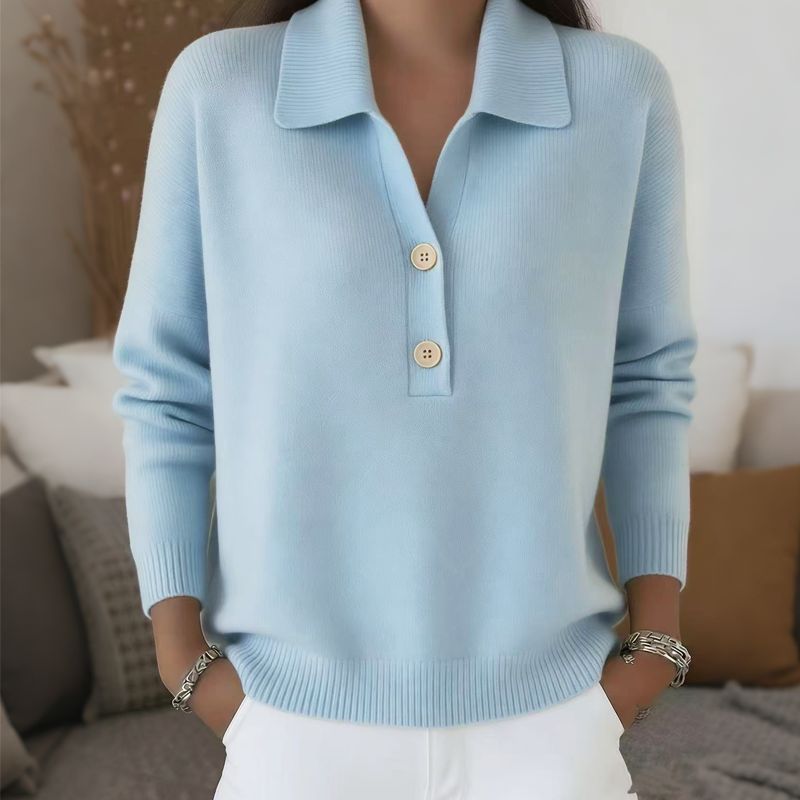 Belisara - Ultrablød V-hals-sweater