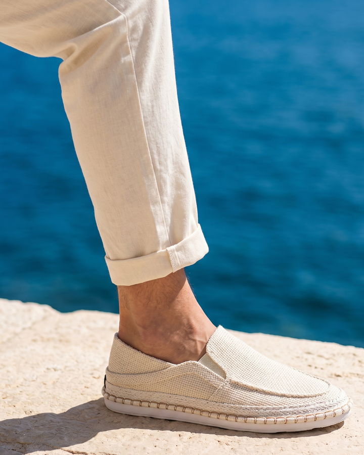 Falkner - Teksturerede slip-on espadriller