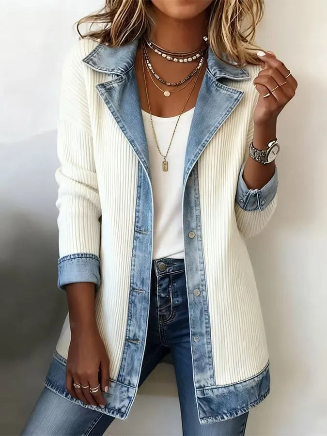 Zyrelle - Afslappet strikket cardigan med knapper