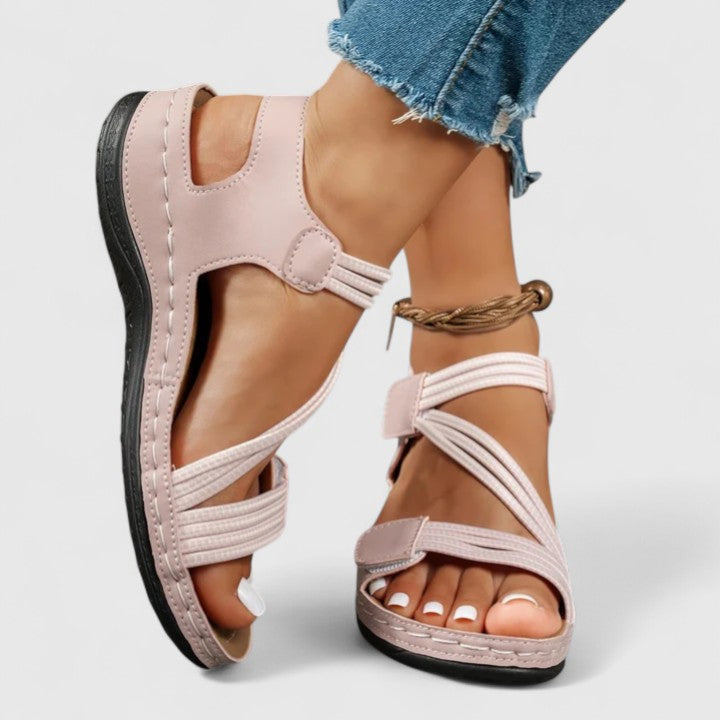 Francine - Polstrede ortopædiske sandaler