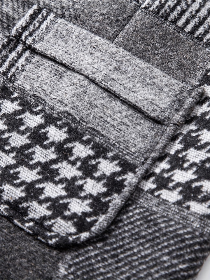 Ellis - Fiskebensmønstret vest
