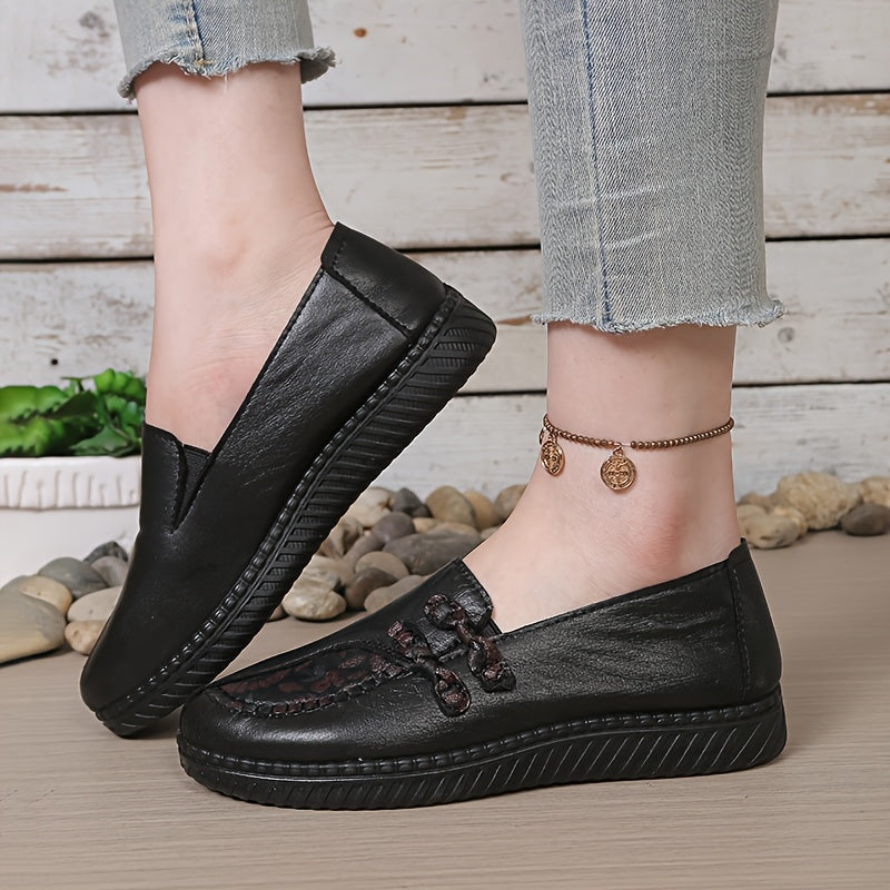 Faela - Polstrede slip-on loafers