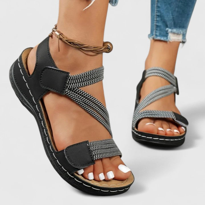 Francine - Polstrede ortopædiske sandaler