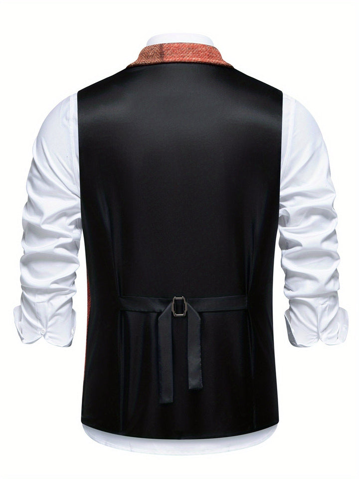 Ellis - Fiskebensmønstret vest