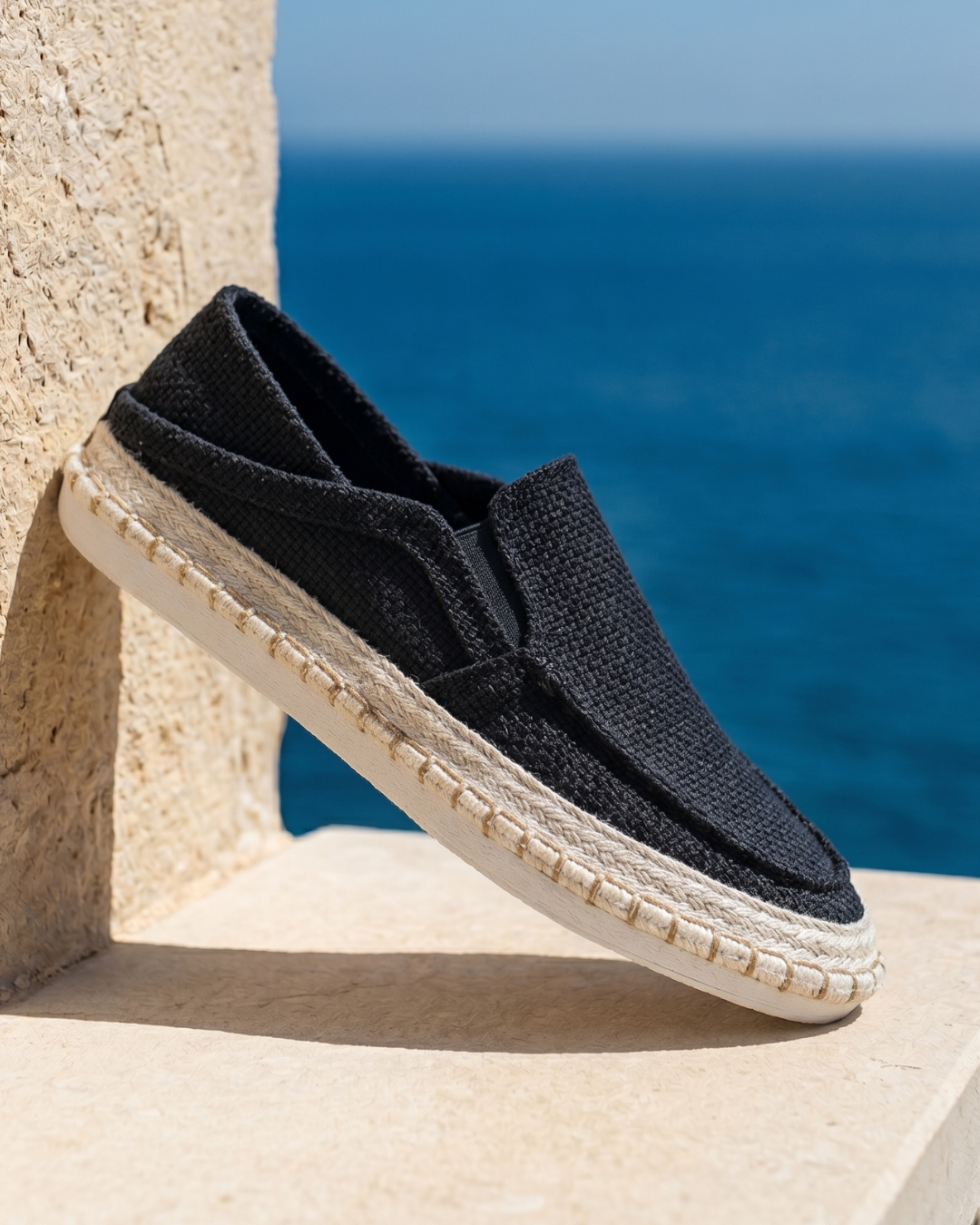 Falkner - Teksturerede slip-on espadriller