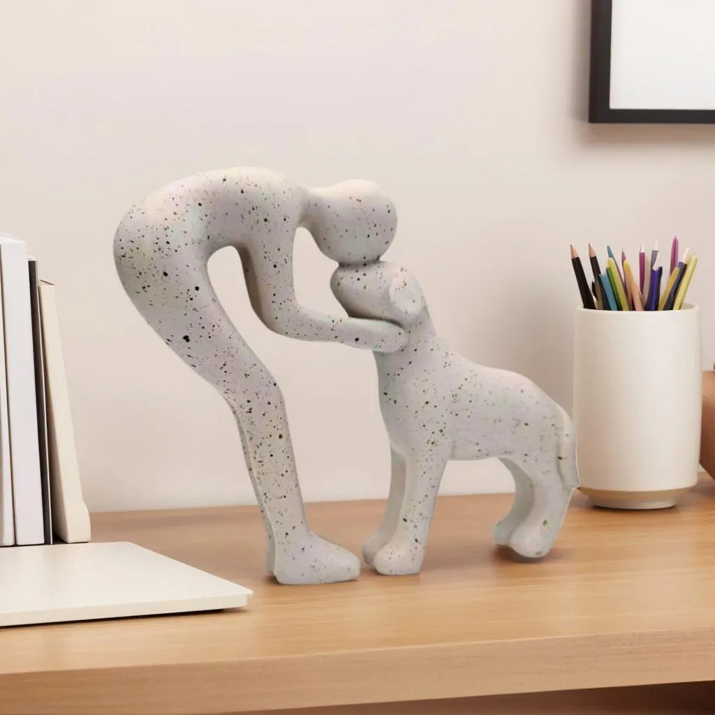 Avaloria - Hjertevarm hundeelskende figurin