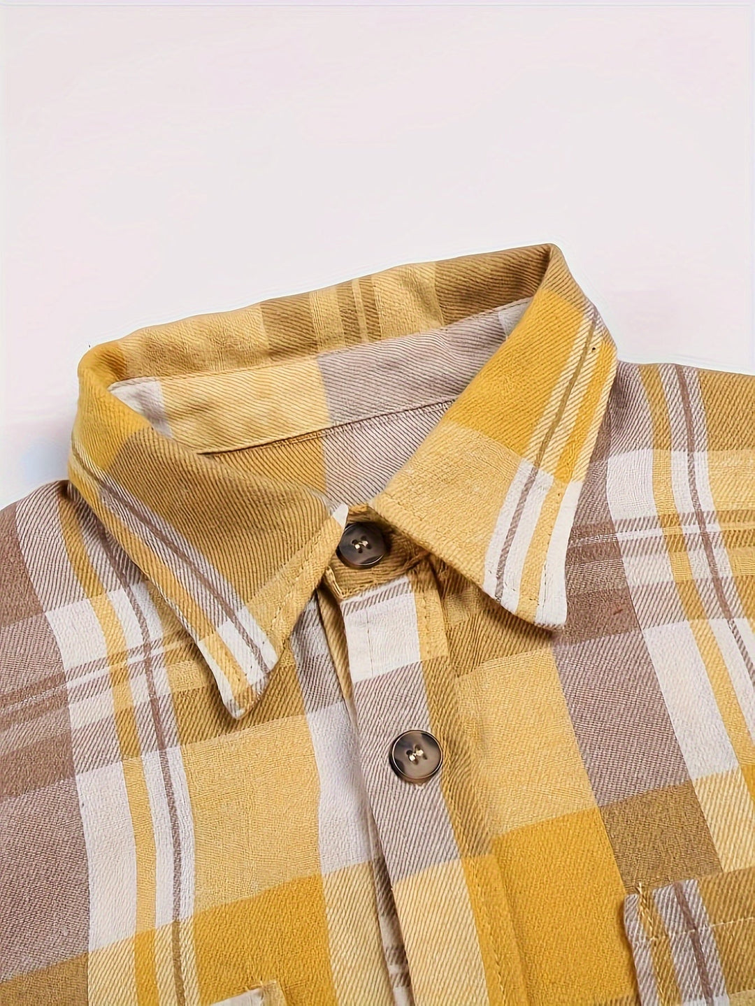 Nadira - Let gingham-ternet skjorte