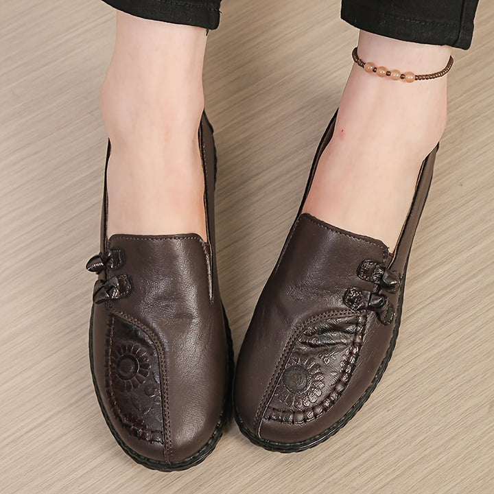 Faela - Polstrede slip-on loafers