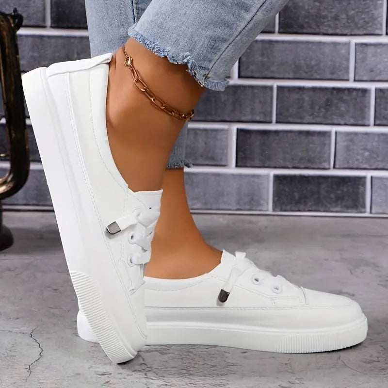 Elowise - Polstrede sneakers med snørebånd