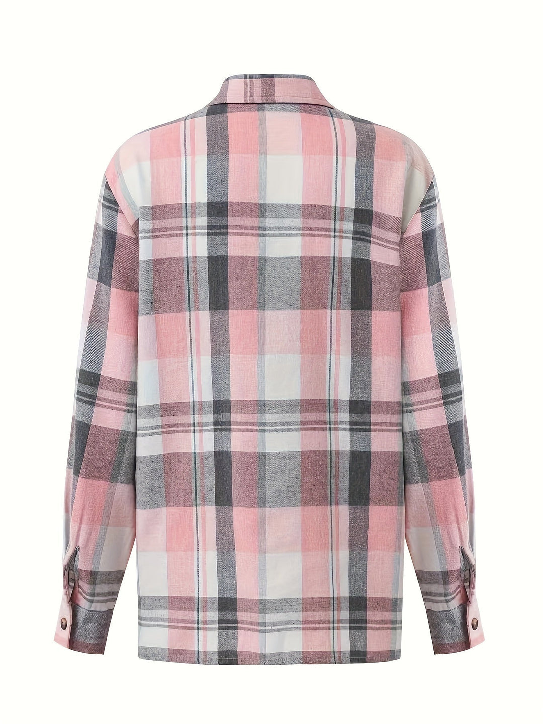 Nadira - Let gingham-ternet skjorte