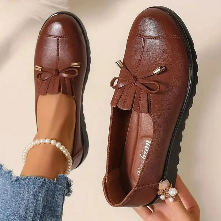 Inez - Polstrede slip-on loafers
