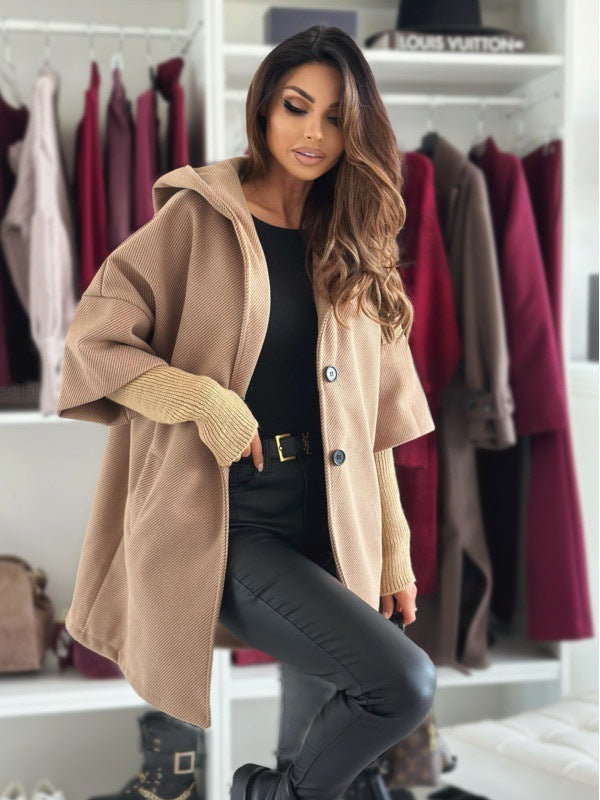 Esteliane - Afslappet cape-ærmet cardigan