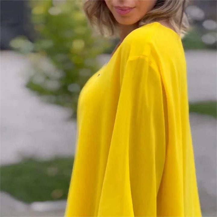 Brinavelle - Let tunikabluse i chiffon