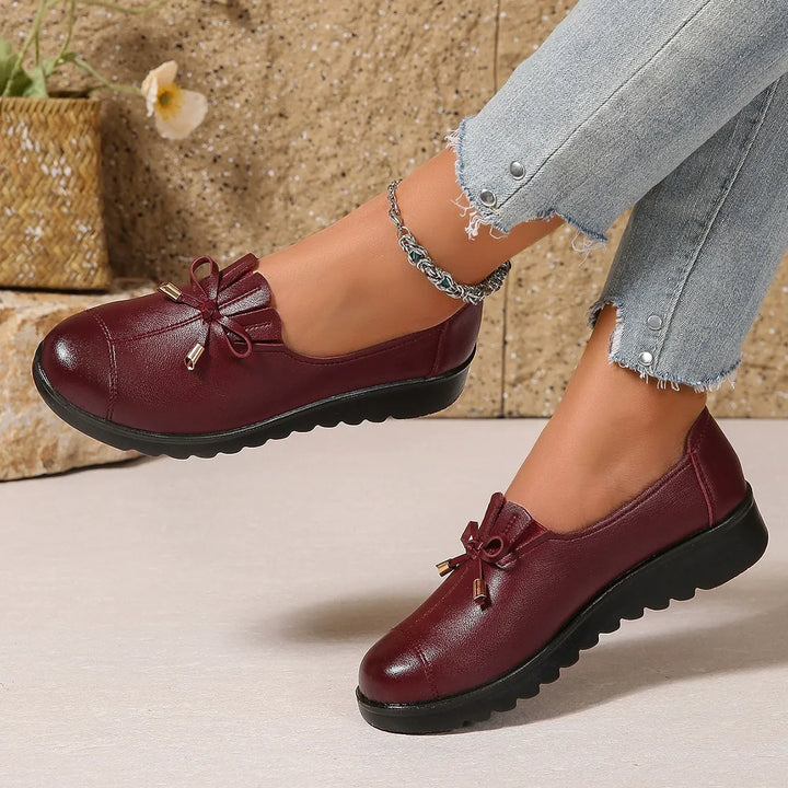 Inez - Polstrede slip-on loafers