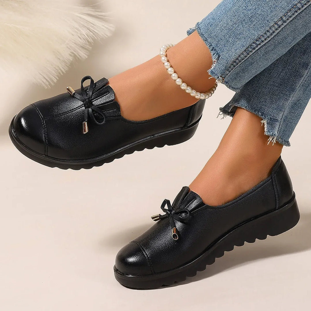 Inez - Polstrede slip-on loafers