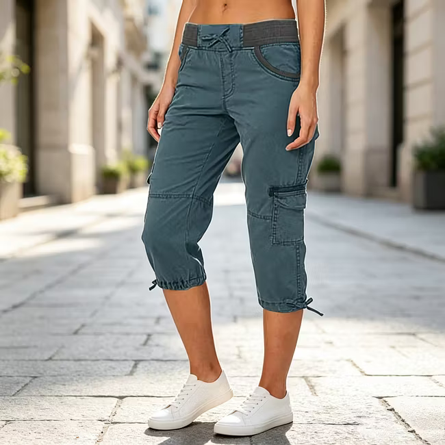 Astrelia - Utility capri-cargobukser