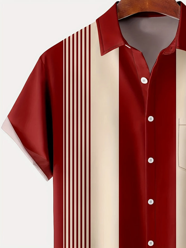 Morpeth - Vintage stribet skjorte