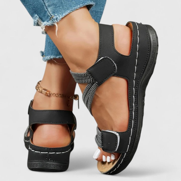 Francine - Polstrede ortopædiske sandaler
