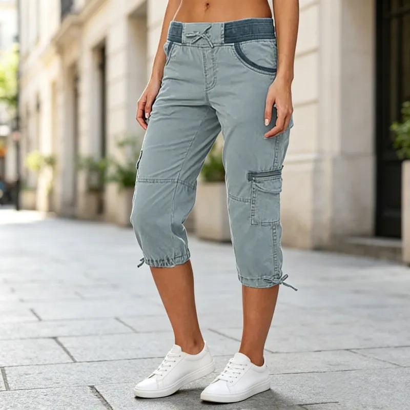 Astrelia - Utility capri-cargobukser