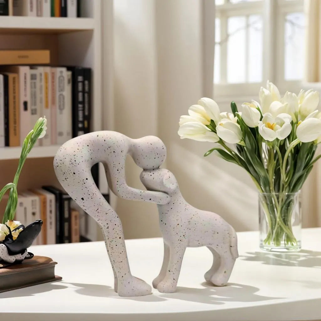 Avaloria - Hjertevarm hundeelskende figurin