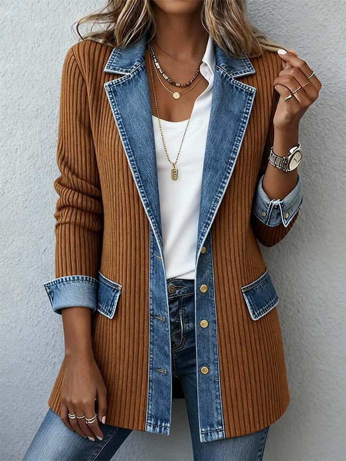 Zyrelle - Afslappet strikket cardigan med knapper