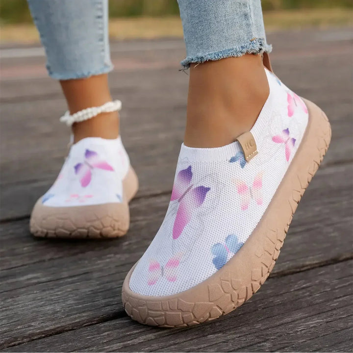 Allegra - Polstrede slip-on-sneakers