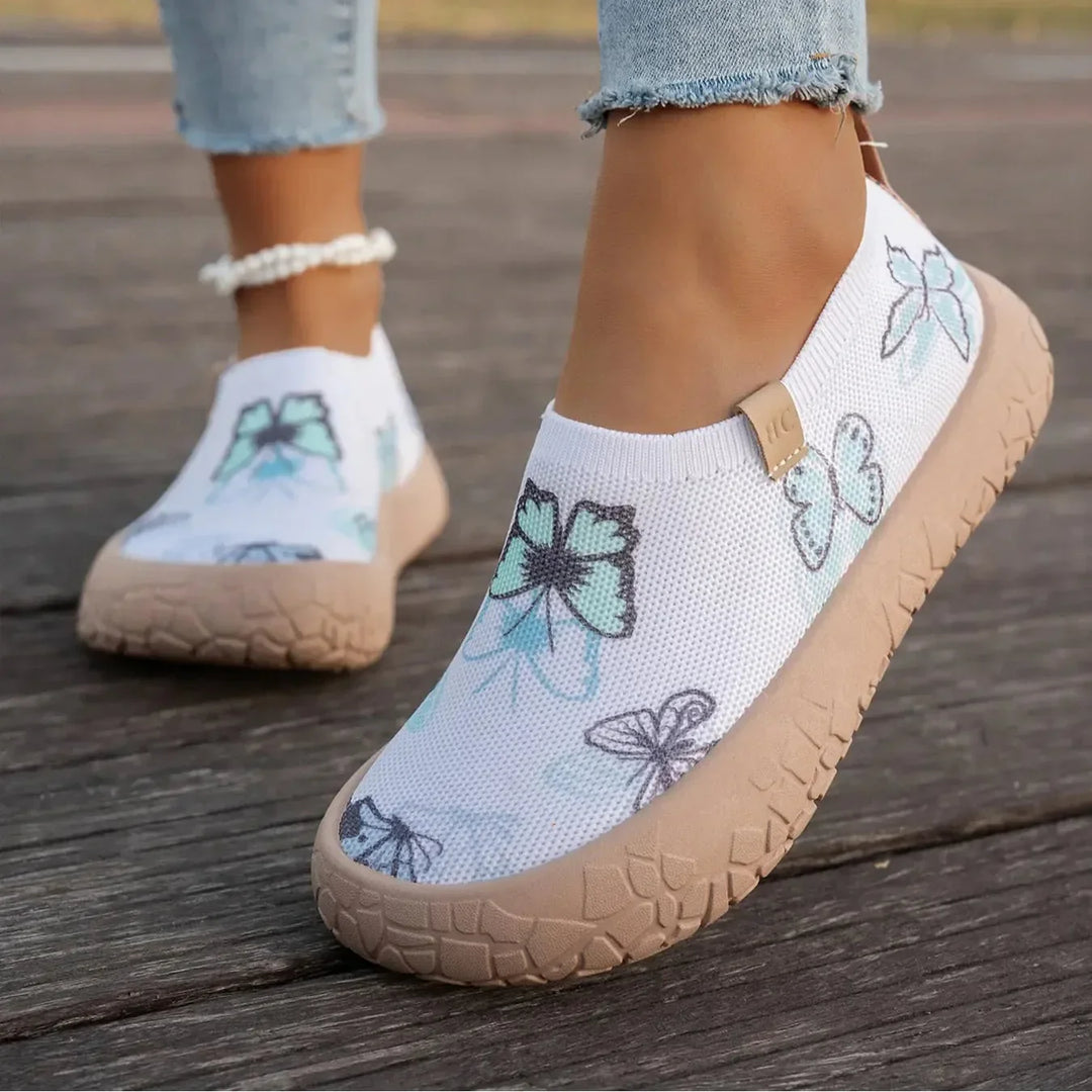 Allegra - Polstrede slip-on-sneakers