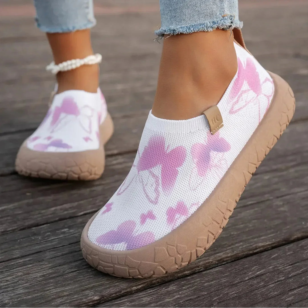 Allegra - Polstrede slip-on-sneakers