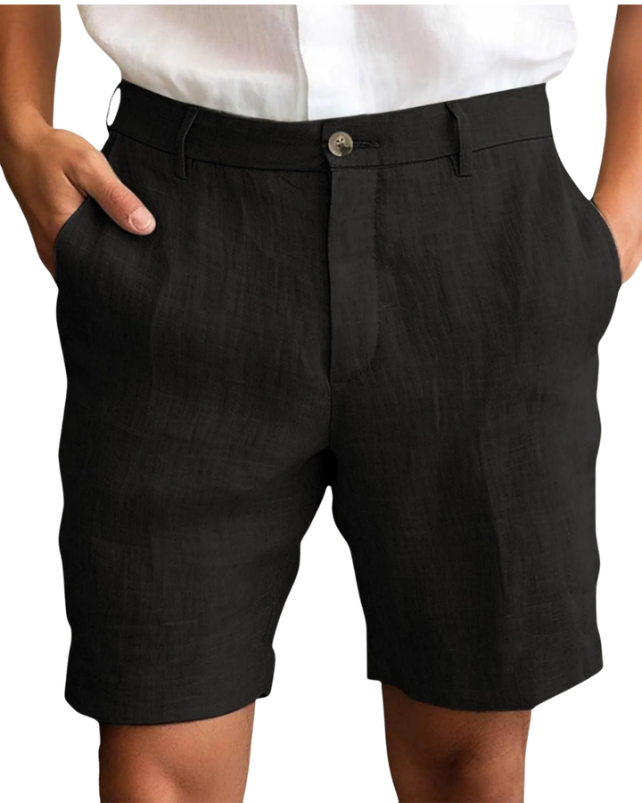 Nestor - Skræddersyede shorts i hør