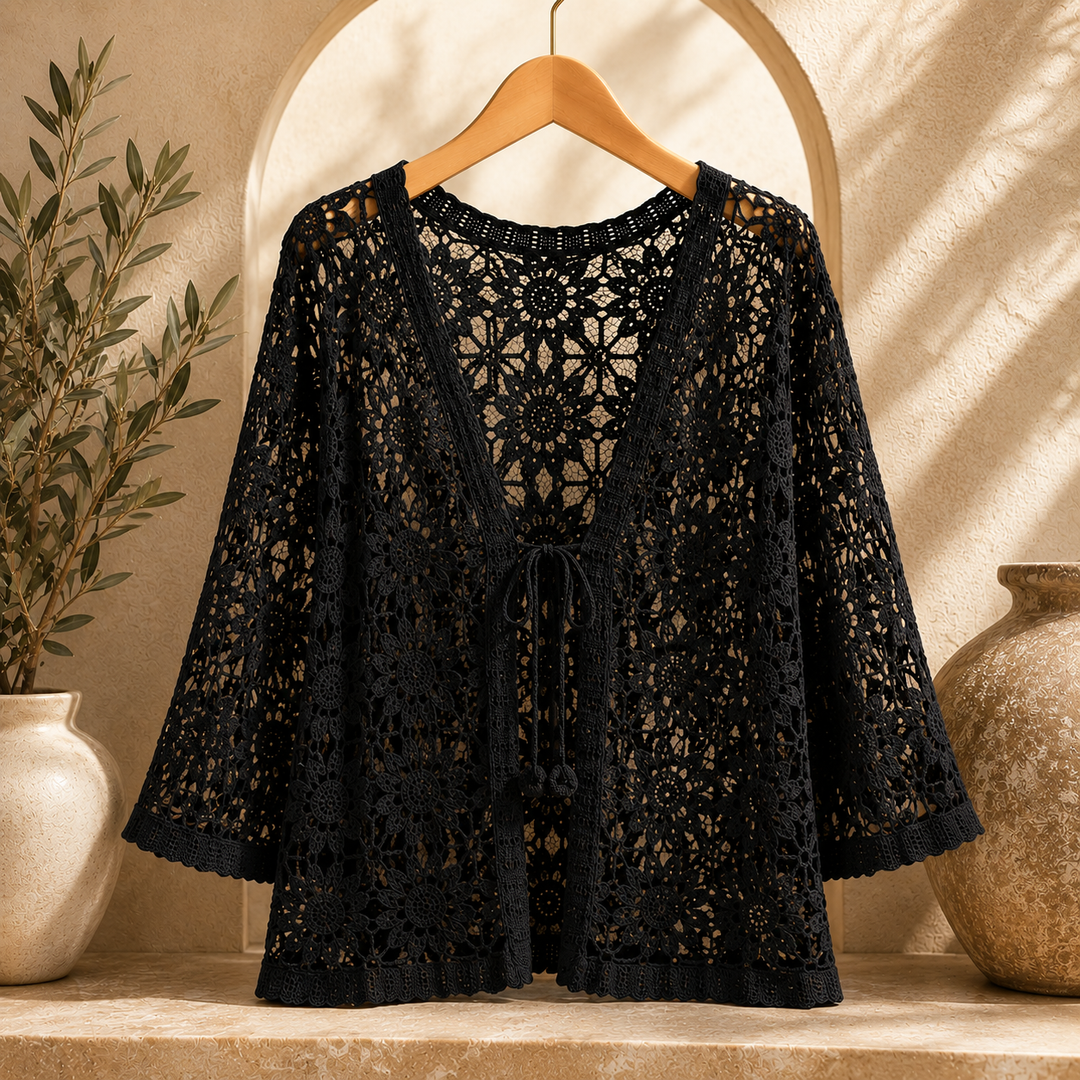Aralynne - Let, åben cardigan