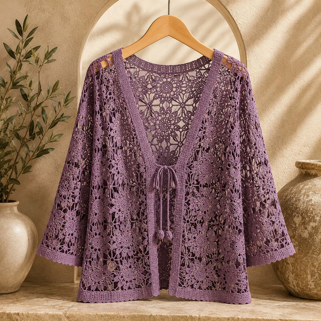 Aralynne - Let, åben cardigan