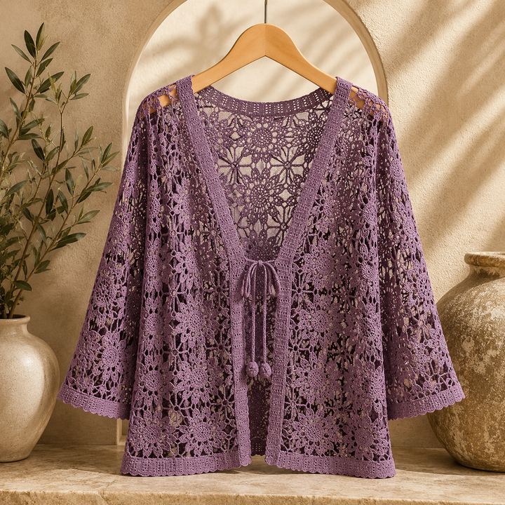 Aralynne - Let, åben cardigan