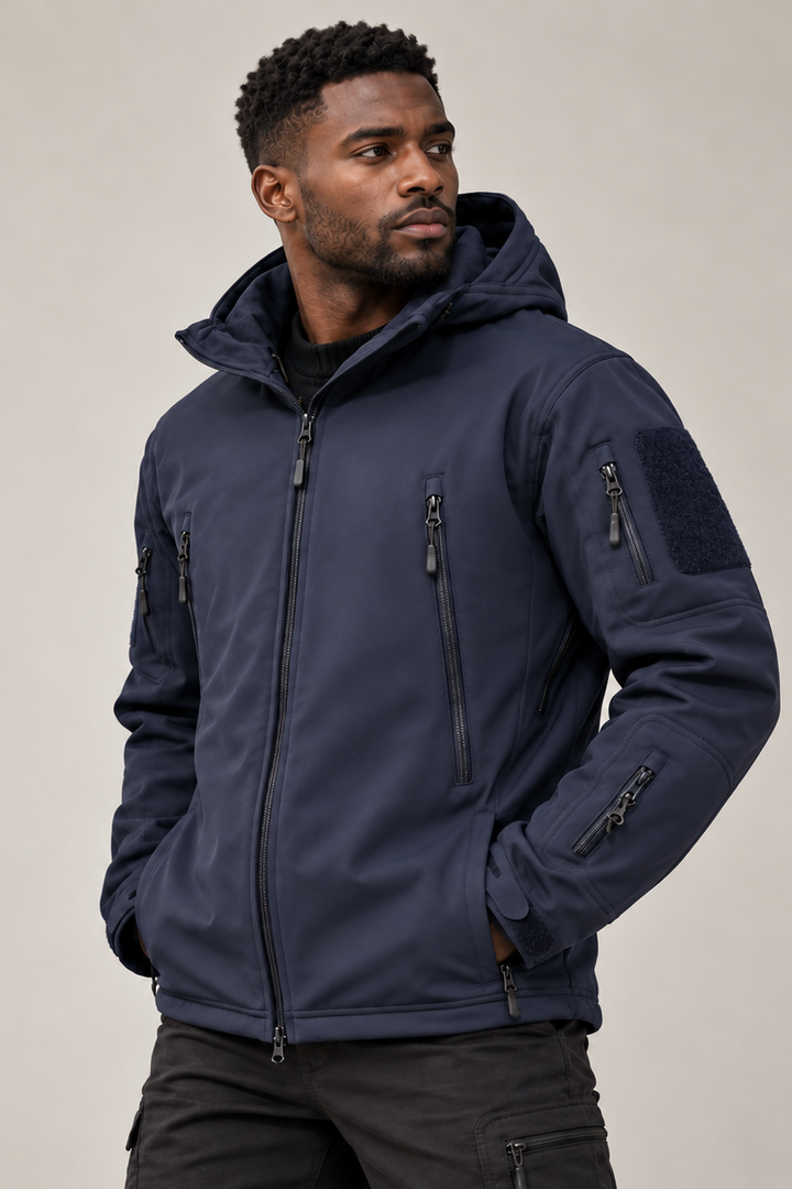 Arno - Slim-fit hættejakke