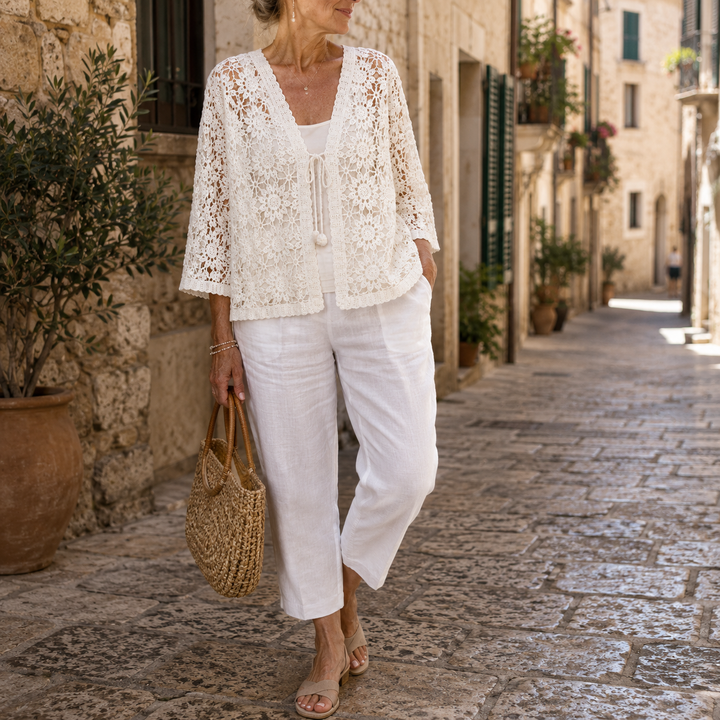 Aralynne - Let, åben cardigan